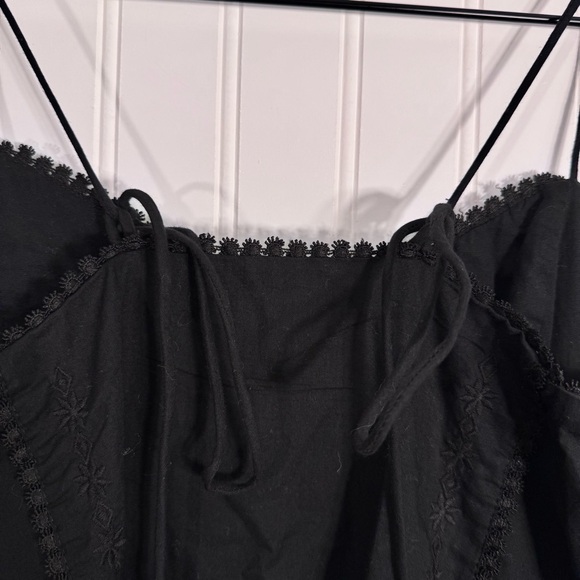 GAP Embroidered 100% Cotton Adjustable Strap Mini Dress NWT Women’s Size S - Picture 6 of 12